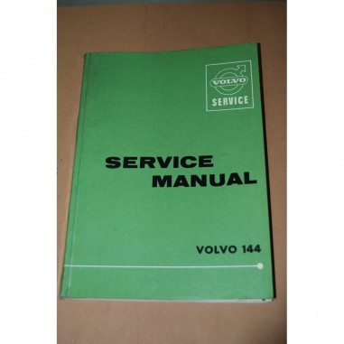 VOLVO SERVICE 144 MANUEL MANUALE DI OFFICINA 1966 INGLESE ENGLISH BUONO