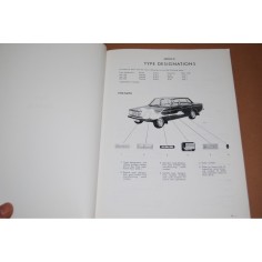 VOLVO SERVICE 144 MANUEL MANUALE DI OFFICINA 1966 INGLESE ENGLISH BUONO 2