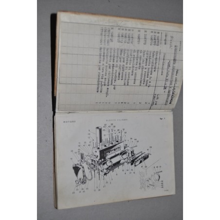 AUTOBIANCHI AUTOTELAI CM 51-54 4X4 CATALOGO PARTI RICAMBIO - BUONO