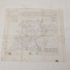 Originale stampa di disegno di Roma Antica sotto anno 1738 2