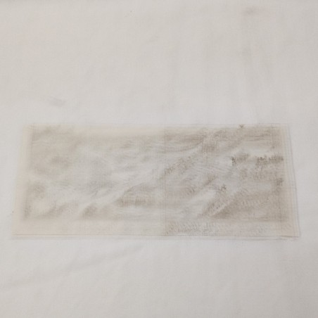 Antico disegno Forma Verosimile di Strada Militare Romana periodo 1700