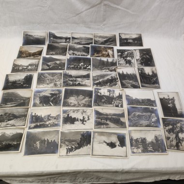 Lotto di 38 foto originali 1° guerra mondiale
