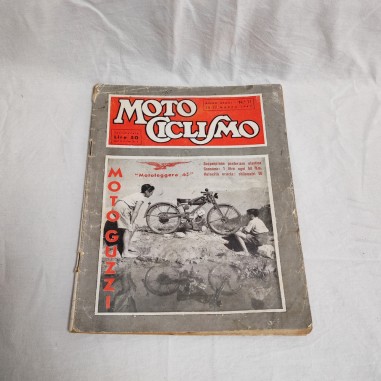 Rivista Motociclismo n° 11 anno 1947