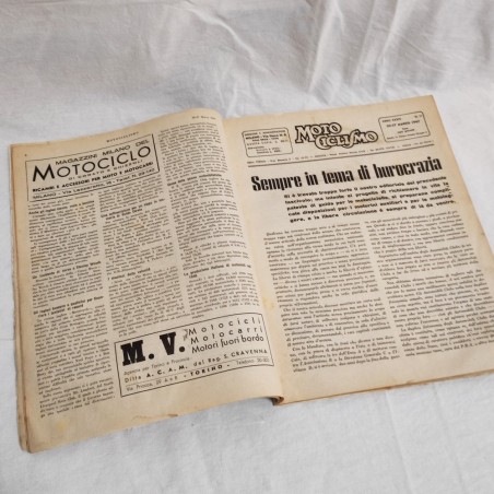 Rivista Motociclismo n° 11 anno 1947