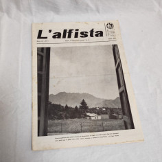 Rivista L'Alfista Luglio 1957 n° 7 Anno III usata, ottime condizioni