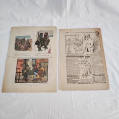 Lotto di alcune pagine di giornali militari italiani anni primi del 900 2