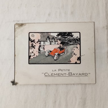 La Petite Clement Bayard libretto presentazione febbraio 1912