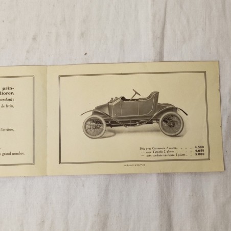 La Petite Clement Bayard libretto 2 pagine presentazione 8 HP