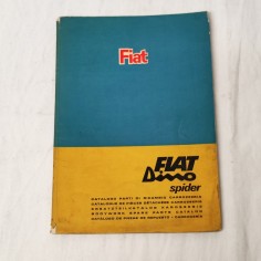 FIAT DINO Spider cataloco parti ricambio carrozzeria 1967