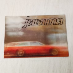 LAMBORGHINI JAMARA Brochure originale 1971