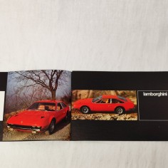 LAMBORGHINI JAMARA Brochure originale 1971 2