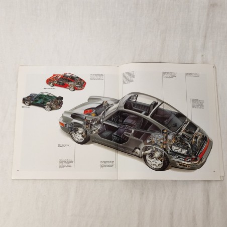 Brochure Porsche 911 Carrera 2 & tiptronic 911 Carrera 4 & turbo 1990