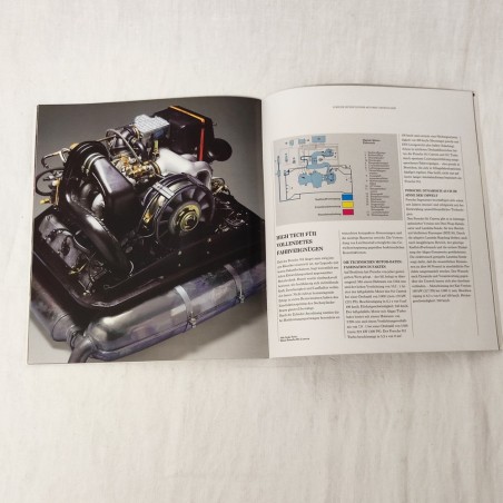 Brochure Porsche 911 Carrera & Turbo 1988 Tedesco