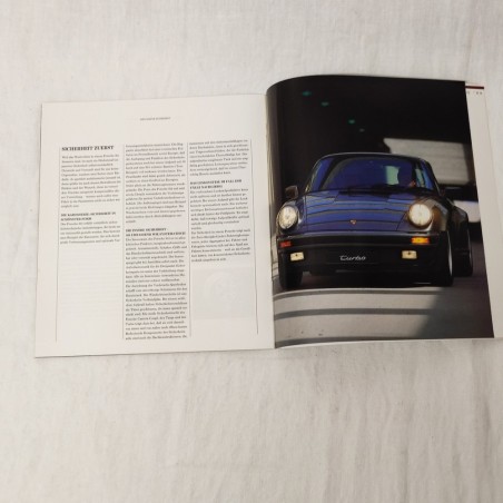 Brochure Porsche 911 Carrera & Turbo 1988 Tedesco