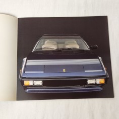 FERRARI Brochure modello Mondial quattrovalvole 1982 2