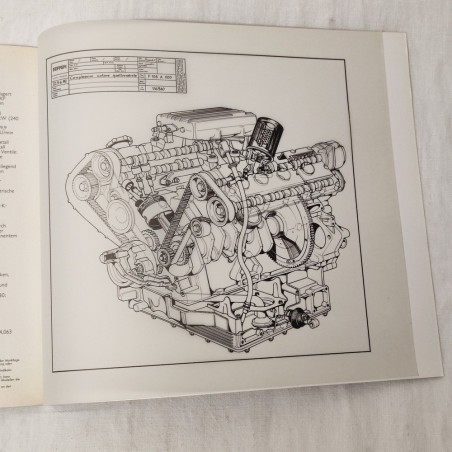 FERRARI Brochure modello Mondial quattrovalvole 1982