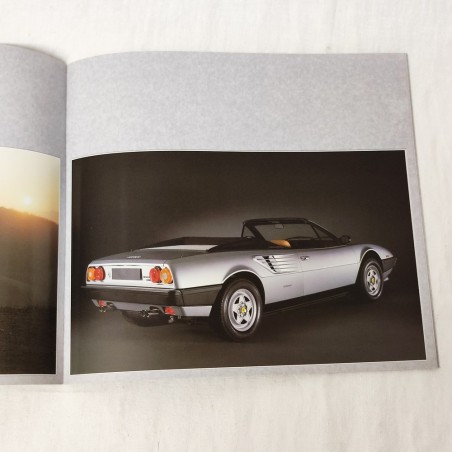 FERRARI Brochure modello Mondial cabriolet 1984