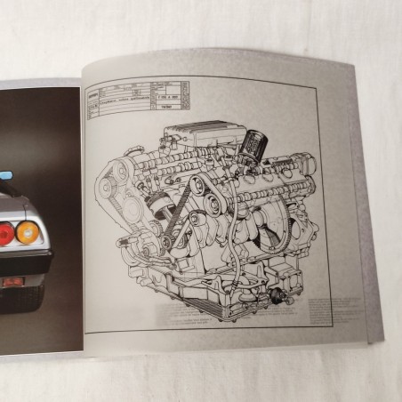 FERRARI Brochure modello Mondial cabriolet 1984