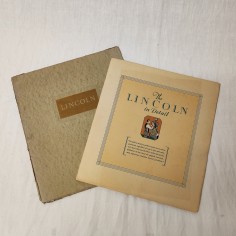 LINCOLN Cartella presentazione produzione anni 30