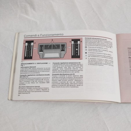 GM MAESTRO 1600 libretto uso manutenzione Italiano buono