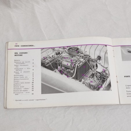 Renault Furgoncino R 2102 libretto uso manutenzione