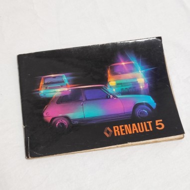 Renault 5 gamma versioni e tipi libretto uso manutenzione