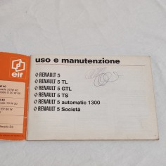 Renault 5 TL GTL TS Automatic 1300 5 Società 2