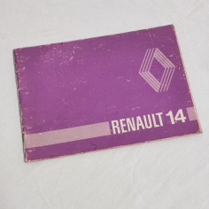 RENAULT 14 libretto uso manutenzione TL e GTL tipi R1210； LS e TS tipi R1212