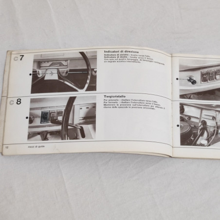 RENAULT R1120 R1123 libretto uso e manutenzione novembre 1966