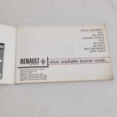 RENAULT R. 1130 conduite et entretien Francese 2