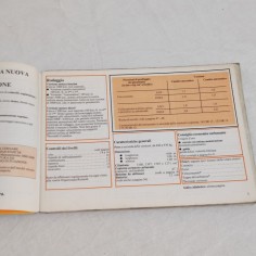 RENAULT 9 Libretto uso manutenzione ITA NE 479 83 08 84 2