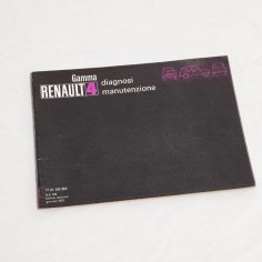 RENAULT Gamma 4 Libretto uso manutenzione gennaio 1972