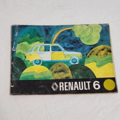RENAULT 6 R1180 R1181 libretto uso manutenzione NE 291 74 6 75