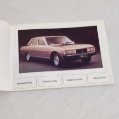 PEUGEOT 604 6 SL - Libretto uso manutenzione ottimo 2