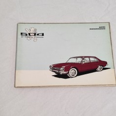 PEUGEOT 504 ad iniezione di benzina - Libretto uso manutenzione