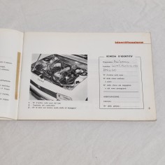 PEUGEOT 504 ad iniezione di benzina - Libretto uso manutenzione 2