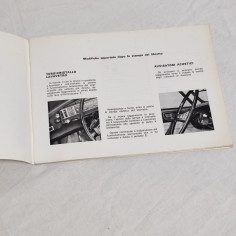 PEUGEOT 304 Libretto uso manutenzione 03/71 N° 1584 2