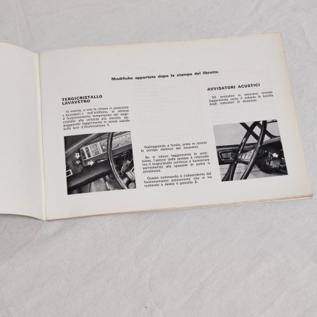 PEUGEOT 304 Libretto uso manutenzione 03/71 N° 1584