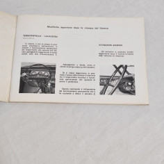 PEUGEOT 204 Libretto uso manutenzione 02/71 N° 1575 2