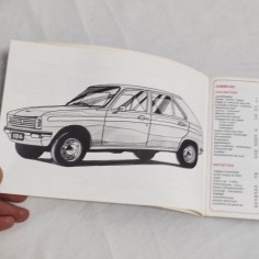 PEUGEOT 104 Libretto uso manutenzione 09.72-85.00-18.01 2