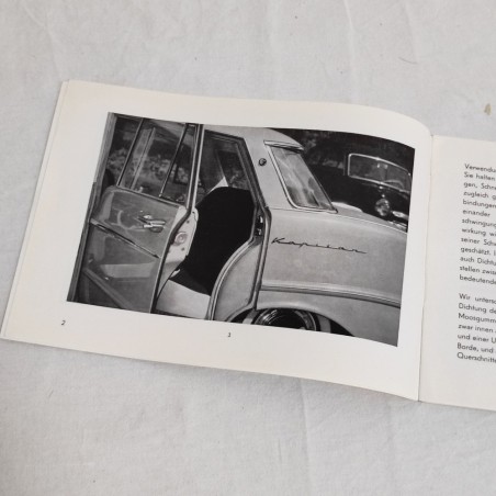 GHE Der Kleine Musterkoffer  Hausmitteilungen Gebr. Happich Gmbh Juli/Aug 1960