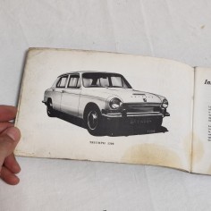 Triumph 1300 Libretto uso manutenzione 02/1967 1° edizione 2