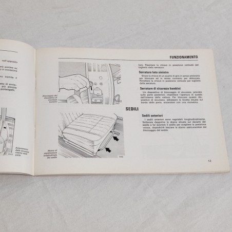 SUNBEAM 1200 1250 tc 1500 tc 1972 italiano - ottimo