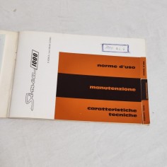 SIMCA 1000 & Gran Lusso Libretto uso manutenzione 2