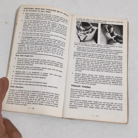 Light Duty Truck (Gasoline) Owner's manual 1978 Chevrolet