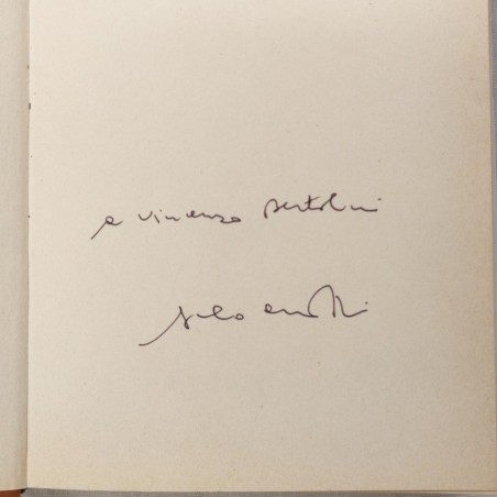 Autografo Giulio ANDREOTTI su libro "Onorevole stia zitto"