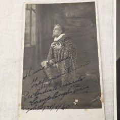 FRANCO PIVA foto pubblicitaria con autografo originale + altra autografo 2