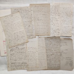 Lettere originali FELICE MATTEUCCI carteggio con Vincenzo Mazzoni 2