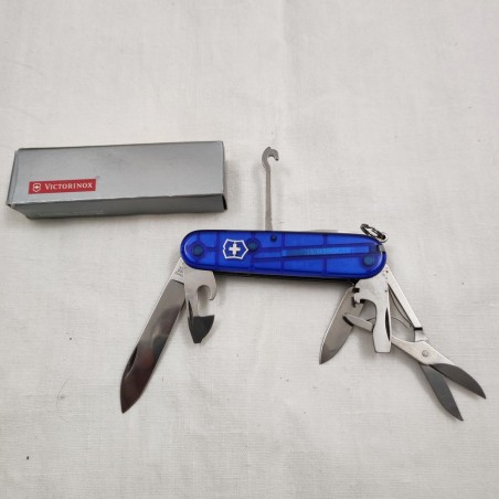 VICTORINOX coltellino multi accessoriato 1.3703t2 con guancette blu