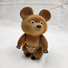 Originale mascotte orsetto Olimpiadi di Mosca 1980 2